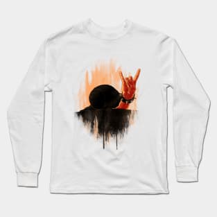 Rock Hard Snail Long Sleeve T-Shirt